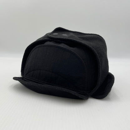 【中古品】【メンズ】 DAIWA PIER39 ダイワ ピアサーティナイン TECH FLEECE FLIGHT CAP BC-55024W テック フリース フライトキャップ 帽子 185-260704-yo-06-tei サイズ：FREE(58cm×60cm) カラー：ブラック 万代Net店