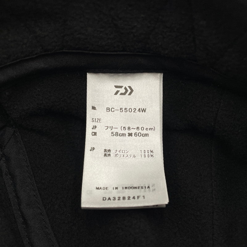 【中古品】【メンズ】 DAIWA PIER39 ダイワ ピアサーティナイン TECH FLEECE FLIGHT CAP BC-55024W テック フリース フライトキャップ 帽子 185-260704-yo-06-tei サイズ：FREE(58cm×60cm) カラー：ブラック 万代Net店