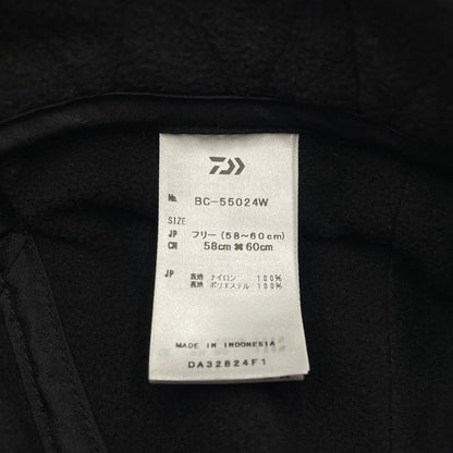 【中古品】【メンズ】 DAIWA PIER39 ダイワ ピアサーティナイン TECH FLEECE FLIGHT CAP BC-55024W テック フリース フライトキャップ 帽子 185-260704-yo-06-tei サイズ：FREE(58cm×60cm) カラー：ブラック 万代Net店