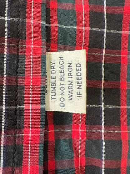 【中古品】【メンズ】 MARVINE PONTIAK SHIRTS MAKERS マービンポンティアックシャツメーカーズ MPSM-1902S ボタンダウン長袖シャツ ロングスリーブ チェックシャツ 147-260924-AS-3-hon サイズ：ONE SIZE カラー：レッド系/チェック 万代Net店