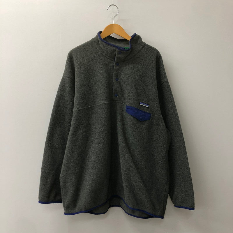 【中古品】【メンズ】 patagonia パタゴニア 14AW SYNCHILLA SNAP-T PULLOVER 25450FA14 シンチラスナップ T プルオーバー ライトアウター フリースジャケット 144-250213-kk-25-tei サイズ：XL カラー：グレー 万代Net店