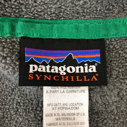 【中古品】【メンズ】 patagonia パタゴニア 14AW SYNCHILLA SNAP-T PULLOVER 25450FA14 シンチラスナップ T プルオーバー ライトアウター フリースジャケット 144-250213-kk-25-tei サイズ：XL カラー：グレー 万代Net店