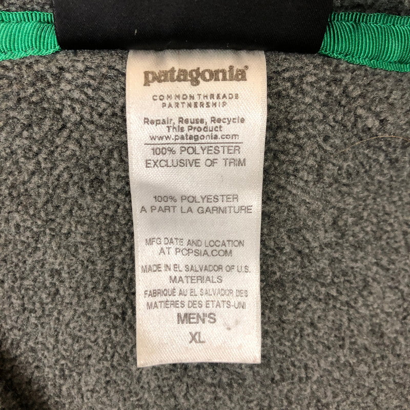 【中古品】【メンズ】 patagonia パタゴニア 14AW SYNCHILLA SNAP-T PULLOVER 25450FA14 シンチラスナップ T プルオーバー ライトアウター フリースジャケット 144-250213-kk-25-tei サイズ：XL カラー：グレー 万代Net店