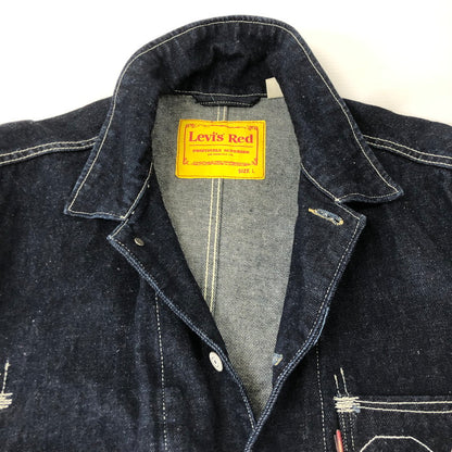 【中古品】【メンズ】 Levi's RED リーバイスレッド LR ENGINEERED COAT THE LIGHTS GO OUT PC9-A0146-0000 エンジニアード コート ライトアウター デニムカバーオール 145-250221-kk-14-tei サイズ：L カラー：インディゴ 万代Net店