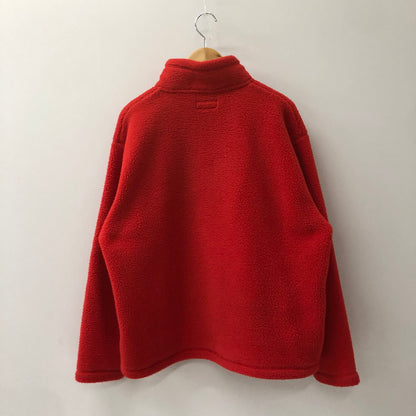 【中古品】【メンズ】 STUSSY ステューシー POLAR FLEECE HALF ZIP MOCK NECK 118542 ポーラーフリース ハーフジップ モックネック ライトアウター フリースプルオーバージャケット 142-250221-kk-03-tei サイズ：S カラー：レッド 万代Net店