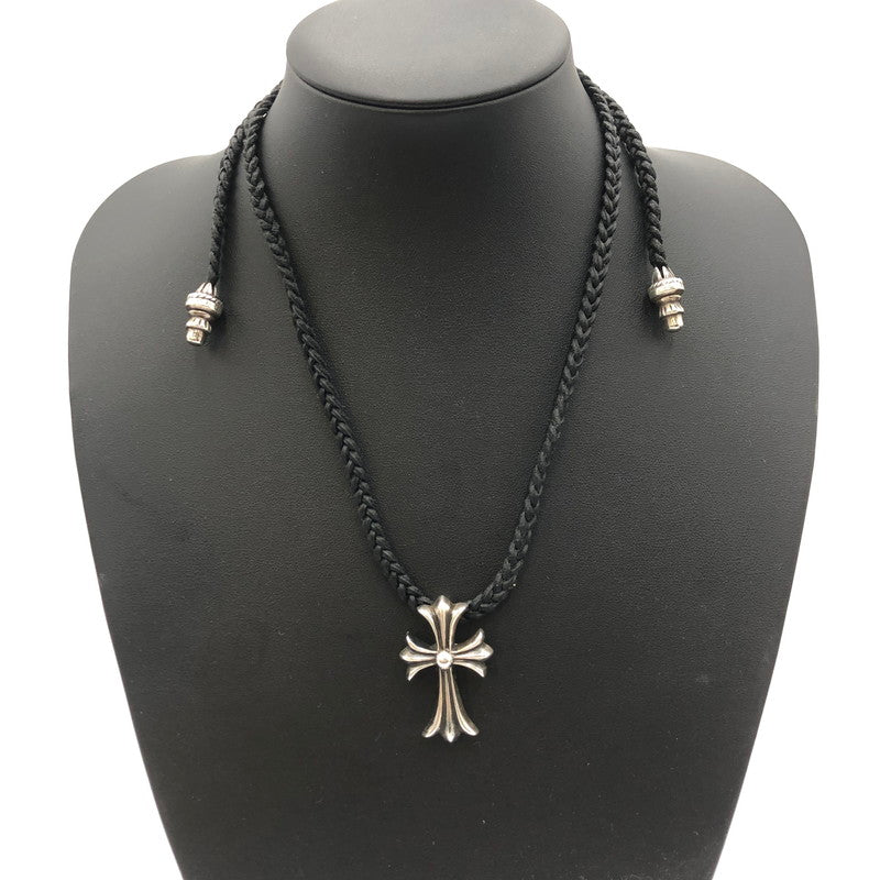 【中古品】【メンズ】 CHROME HEARTS クロムハーツ CH CRS SML BC 2351-304-0010-9100 スモールCHクロス Wボロチップ ネックレス アクセサリー ペンダント 190-250215-kk-05-fuz カラー：シルバー 万代Net店