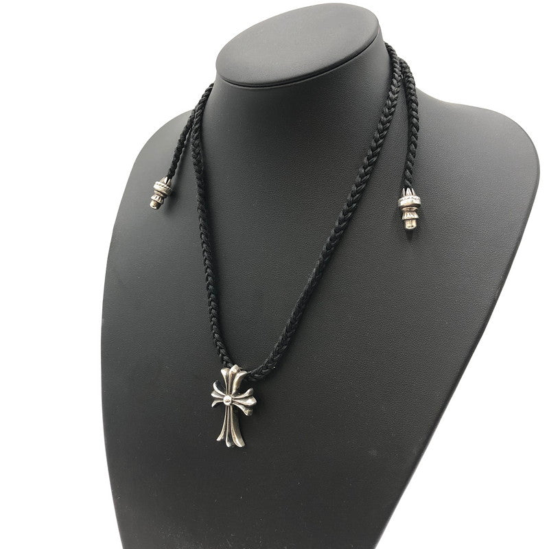 【中古品】【メンズ】 CHROME HEARTS クロムハーツ CH CRS SML BC 2351-304-0010-9100 スモールCHクロス Wボロチップ ネックレス アクセサリー ペンダント 190-250215-kk-05-fuz カラー：シルバー 万代Net店