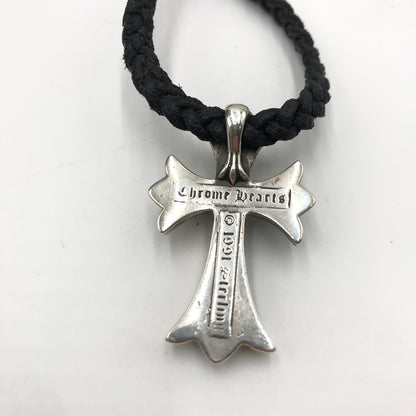 【中古品】【メンズ】 CHROME HEARTS クロムハーツ CH CRS SML BC 2351-304-0010-9100 スモールCHクロス Wボロチップ ネックレス アクセサリー ペンダント 190-250215-kk-05-fuz カラー：シルバー 万代Net店
