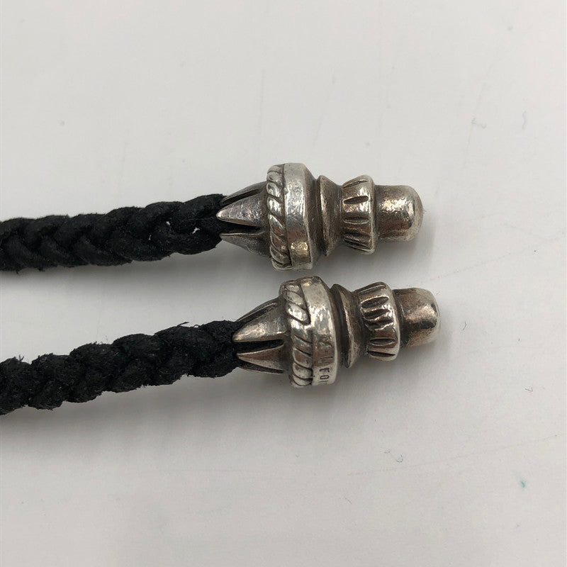 【中古品】【メンズ】 CHROME HEARTS クロムハーツ CH CRS SML BC 2351-304-0010-9100 スモールCHクロス Wボロチップ ネックレス アクセサリー ペンダント 190-250215-kk-05-fuz カラー：シルバー 万代Net店