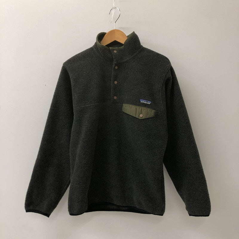 【中古品】【メンズ】 patagonia パタゴニア 99SS SYNCHILLA SNAP-T PULLOVER 25450 シンチラスナップT プルオーバー ライトアウター フリースジャケット 144-250221-kk-11-tei サイズ：S カラー：チャコール 万代Net店