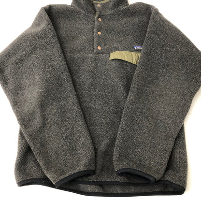 【中古品】【メンズ】 patagonia パタゴニア 99SS SYNCHILLA SNAP-T PULLOVER 25450 シンチラスナップT プルオーバー ライトアウター フリースジャケット 144-250221-kk-11-tei サイズ：S カラー：チャコール 万代Net店