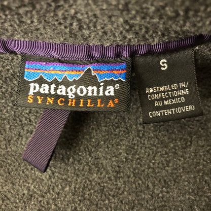 【中古品】【メンズ】 patagonia パタゴニア 99SS SYNCHILLA SNAP-T PULLOVER 25450 シンチラスナップT プルオーバー ライトアウター フリースジャケット 144-250221-kk-11-tei サイズ：S カラー：チャコール 万代Net店