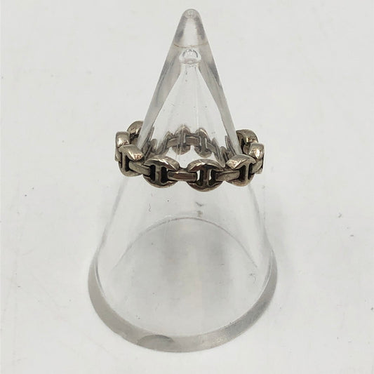 【中古品】【メンズ/レディース】 HOORSENBUHS ホーセンブース DAME TRI-LINK RING デイム トライ リンク アクセサリー 指輪 192-251025-ks-10-tei カラー：シルバー 9号 万代Net店