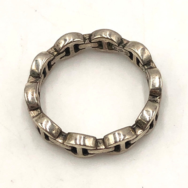 【中古品】【メンズ/レディース】 HOORSENBUHS ホーセンブース DAME TRI-LINK RING デイム トライ リンク アクセサリー 指輪 192-251025-ks-10-tei カラー：シルバー 9号 万代Net店