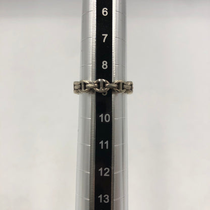 【中古品】【メンズ/レディース】 HOORSENBUHS ホーセンブース DAME TRI-LINK RING デイム トライ リンク アクセサリー 指輪 192-251025-ks-10-tei カラー：シルバー 9号 万代Net店