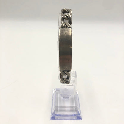 【中古品】【メンズ】 Maison Margiela メゾンマルジェラ 11LINE ID CHAIN BRACELET SM1UY0039 11ライン アイディー チェーン ブレスレット アクセサリー 192-250612-kk-04-tei カラー：シルバー 万代Net店