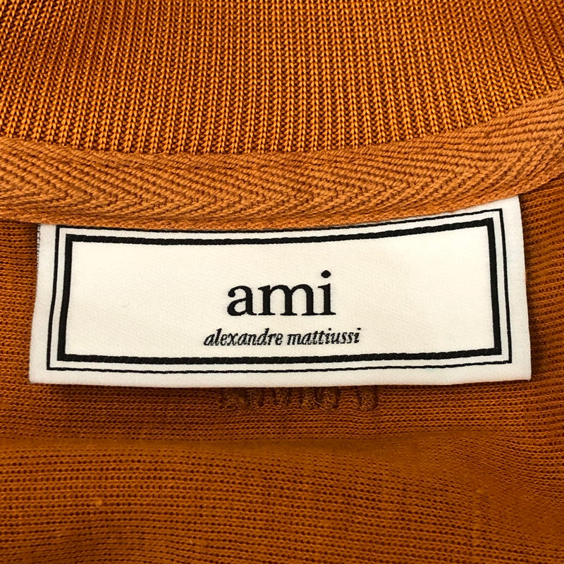 【中古品】【メンズ】 ami alexandre mattiussi アミアレクサンドレマチウシ ZIPPED TRACKSUIT E17J011.741 ジップド トラックスーツ ライトアウター トラックジャケット ジャージ 141-250501-kk-24-tei サイズ：XS カラー：オレンジ 万代Net店