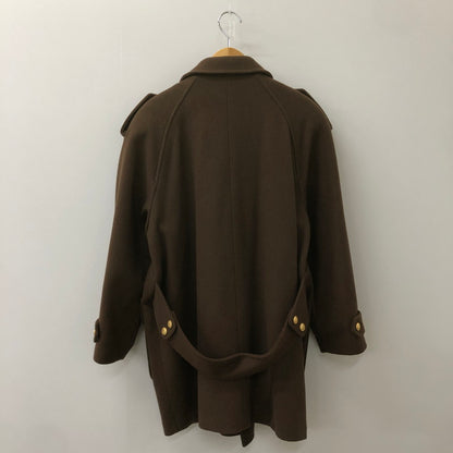 【中古品】【レディース】 McGregor マックレガー 90's WOOL COAT MW12-0614 90年代 ウールコート アウター 145-250309-kk-11-tei サイズ：L カラー：ブラウン 万代Net店