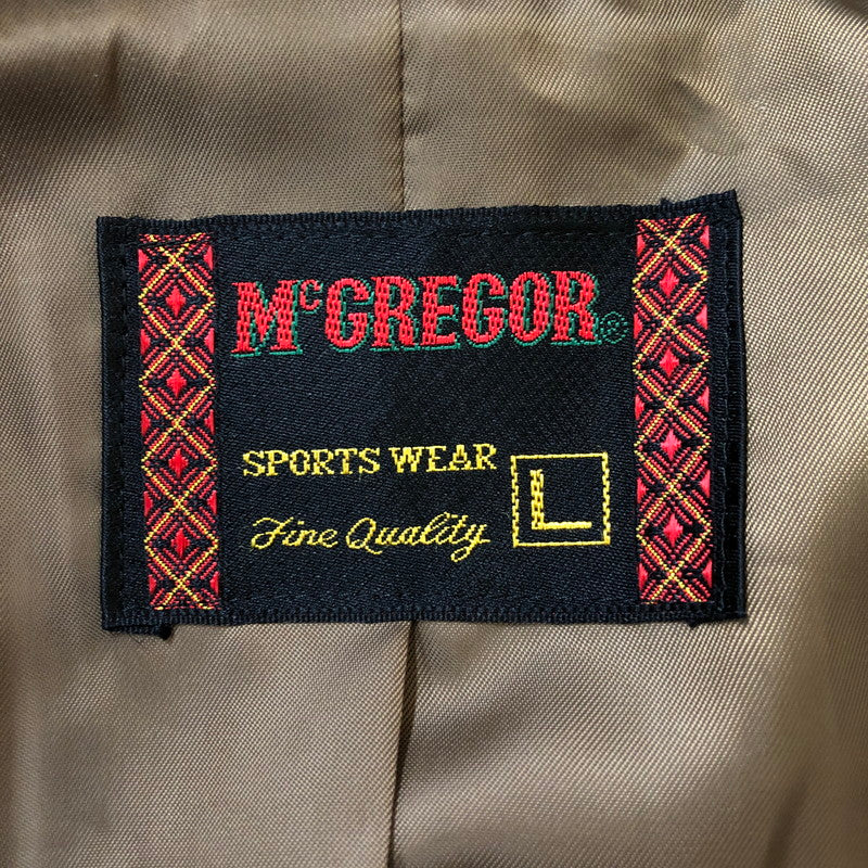 【中古品】【レディース】 McGregor マックレガー 90's WOOL COAT MW12-0614 90年代 ウールコート アウター 145-250309-kk-11-tei サイズ：L カラー：ブラウン 万代Net店