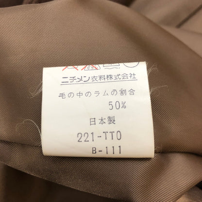 【中古品】【レディース】 McGregor マックレガー 90's WOOL COAT MW12-0614 90年代 ウールコート アウター 145-250309-kk-11-tei サイズ：L カラー：ブラウン 万代Net店