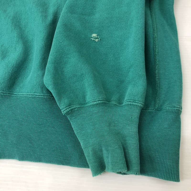 【現状渡し品】【メンズ】 Champion チャンピオン 90's REVERSE WEAVE CREWNECK SWEAT SHIRT 90年代 リバースウィーブ クルーネックスウェットシャツ トップス トレーナー 刺繍タグ 145-250221-kk-40-tei サイズ：M カラー：グリーン 万代Net店