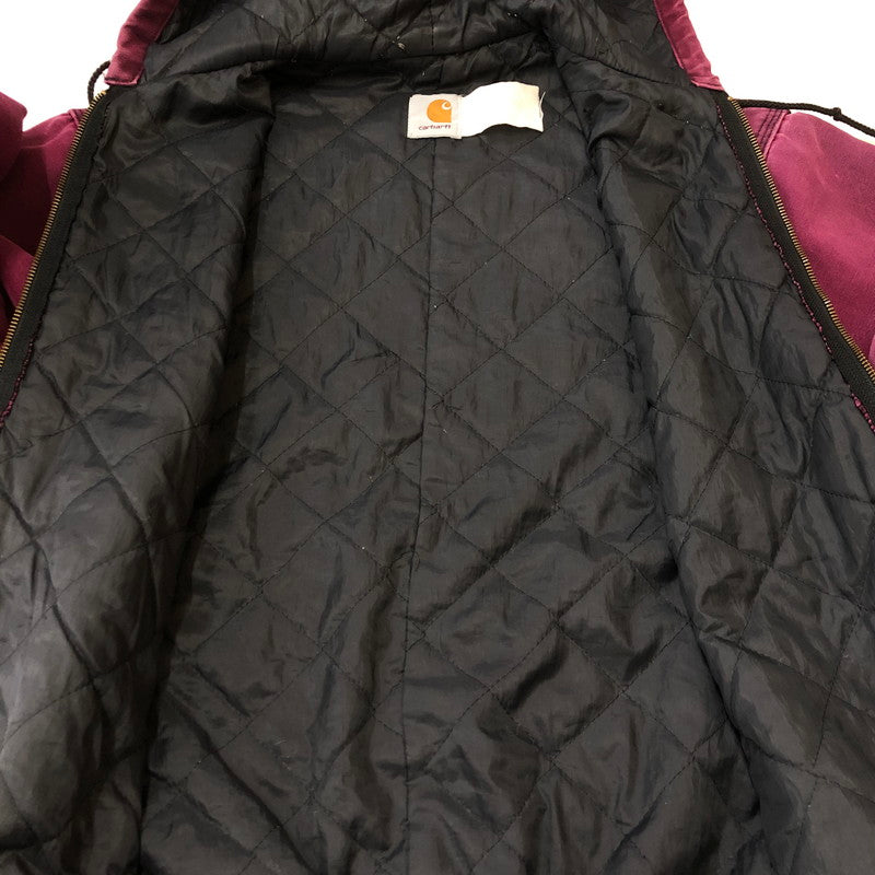 【中古品】【メンズ】 Carhartt カーハート ACTIVE JACKET アクティブジャケット アウター フーデッドブルゾン 145-250225-kk-08-tei サイズ：表記消え 下記参照 カラー：パープル 万代Net店