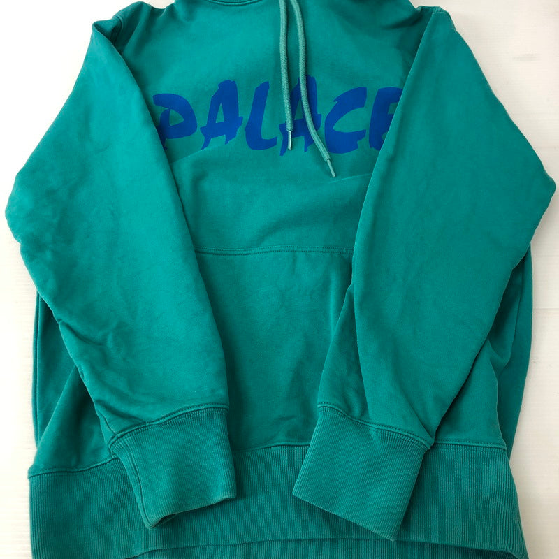 【中古品】【メンズ】 PALACE パレス 17AW PALAZER HOOD パレイザー フード トップス プルオーバーフーディー パーカー 142-250221-kk-36-tei サイズ：S カラー：シーグリーン 万代Net店