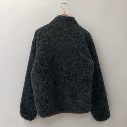 【中古品】【メンズ】 STUSSY ステューシー 24AW SHERPA REVERSIBLE JACKET 118529 シェルパ リバーシブルジャケット アウター フリースジャケット 142-250221-kk-34-tei サイズ：S カラー：スモークグレー 万代Net店