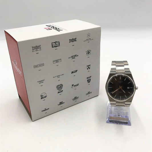 【中古品】【メンズ】 TISSOT ティソ PRX T137410A ピーアールエックス クォーツ 腕時計 198-251026-yy-08-tei カラー：シルバー 万代Net店