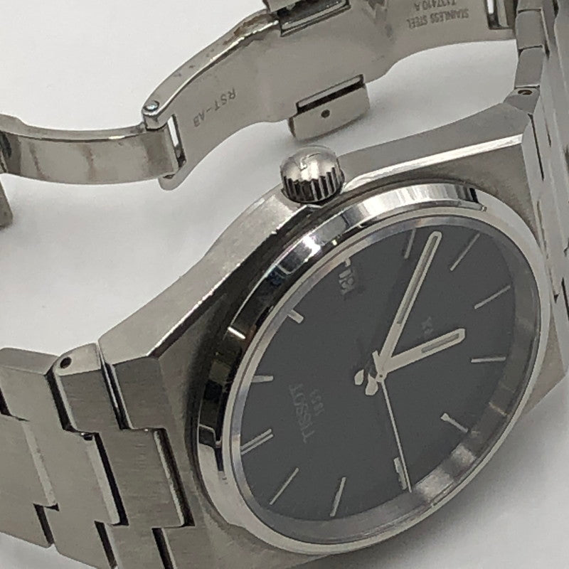 【中古品】【メンズ】 TISSOT ティソ PRX T137410A ピーアールエックス クォーツ 腕時計 198-251026-yy-08-tei カラー：シルバー 万代Net店
