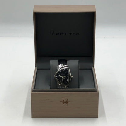 【中古品】【メンズ】 HAMILTON ハミルトン VENTURA H244112 ベンチュラ クォーツ 腕時計 198-251026-yy-03-tei カラー：ブラック 万代Net店