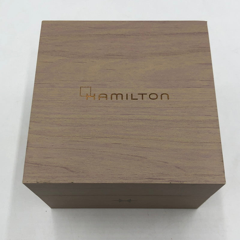【中古品】【メンズ】 HAMILTON ハミルトン VENTURA H244112 ベンチュラ クォーツ 腕時計 198-251026-yy-03-tei カラー：ブラック 万代Net店