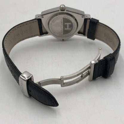 【中古品】【メンズ】 HAMILTON ハミルトン VENTURA H244112 ベンチュラ クォーツ 腕時計 198-251026-yy-03-tei カラー：ブラック 万代Net店