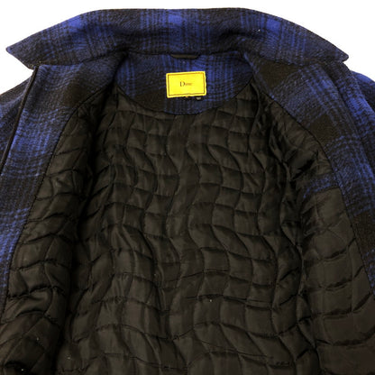 【中古品】【メンズ】  DIME ダイム 23AW WAVE PLAID JACKET ウェーブ プレイド ジャケット アウター ウールジャケット 142-250221-kk-38-tei サイズ：XL カラー：ブルー 万代Net店