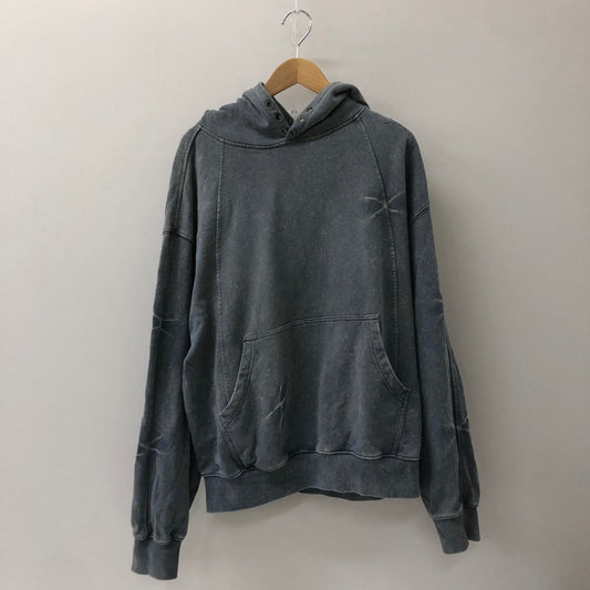 【中古品】【メンズ】  MAISON MINED メゾン マインド PINCH WASHED HOODIE FMRFCTA318M ピンチ ウォッシュド フーディー トップス プルオーバーパーカー 142-250221-kk-37-tei サイズ：S カラー：ブルー 万代Net店