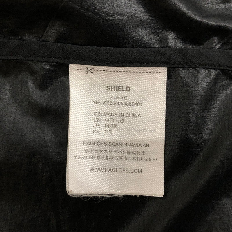 【現状渡し品】【メンズ】 HAGLOFS ホグロフス SHIELD JACKET シールド ジャケット ライトアウター ウィンドブレイカー 144-251118-ts-04-tei サイズ：サイズ不明 カラー：ブラック 万代Net店