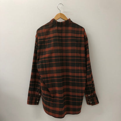 【中古品】【メンズ】 THE NORTH FACE ザ・ノースフェイス L/S STRETCH FLANNEL SHIRT NR62031 ロングスリーブ ストレッチ フランネルシャツ 長袖 トップス 144-250224-kk-03-tei サイズ：XL カラー：ヘリテージマンダリン 万代Net店