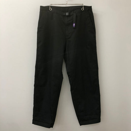 【中古品】【メンズ】 THE NORTH FACE PURPLE LABEL ザノースフェイスパープルレーベル STRETCH TWILL WIDE TAPERED PANTS NT5052N ストレッチ ツイル ワイドテーパードパンツ ボトムス 155-250301-kk-04-tei サイズ：36 カラー：ブラック 万代Net店