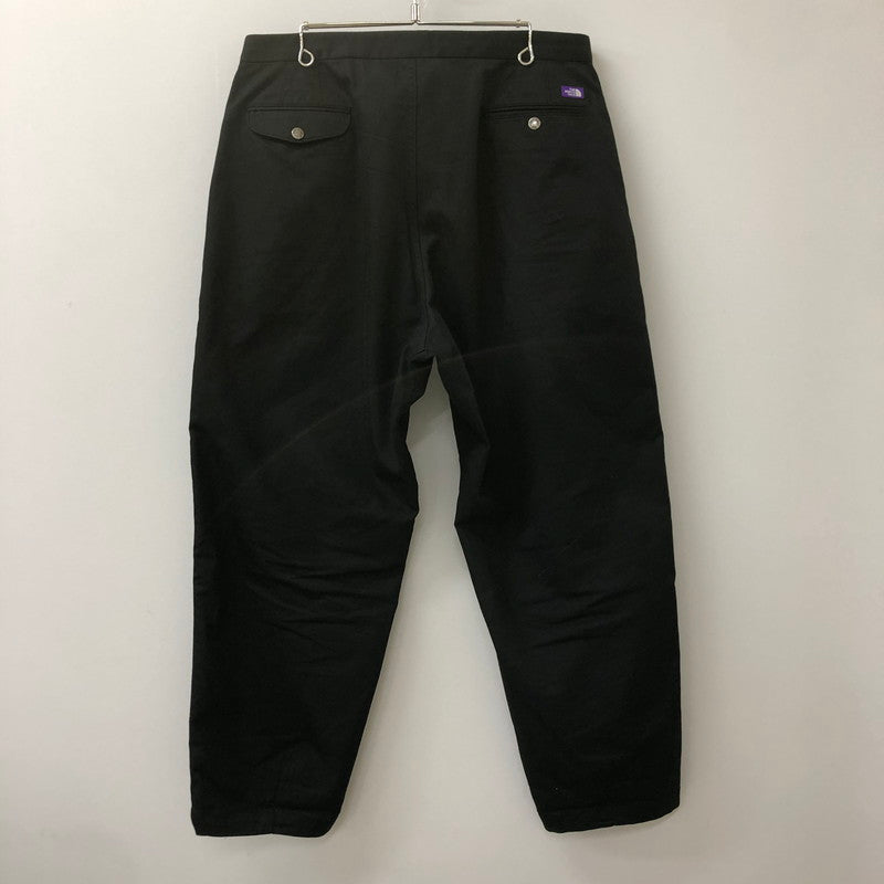 【中古品】【メンズ】 THE NORTH FACE PURPLE LABEL ザノースフェイスパープルレーベル STRETCH TWILL WIDE TAPERED PANTS NT5052N ストレッチ ツイル ワイドテーパードパンツ ボトムス 155-250301-kk-04-tei サイズ：36 カラー：ブラック 万代Net店