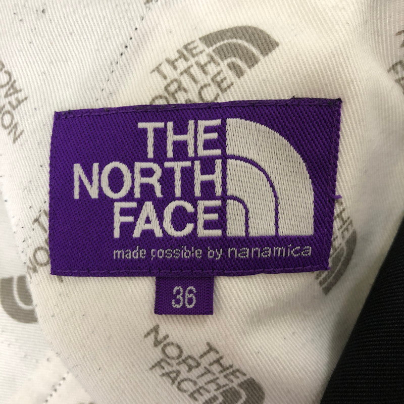 【中古品】【メンズ】 THE NORTH FACE PURPLE LABEL ザノースフェイスパープルレーベル STRETCH TWILL WIDE TAPERED PANTS NT5052N ストレッチ ツイル ワイドテーパードパンツ ボトムス 155-250301-kk-04-tei サイズ：36 カラー：ブラック 万代Net店