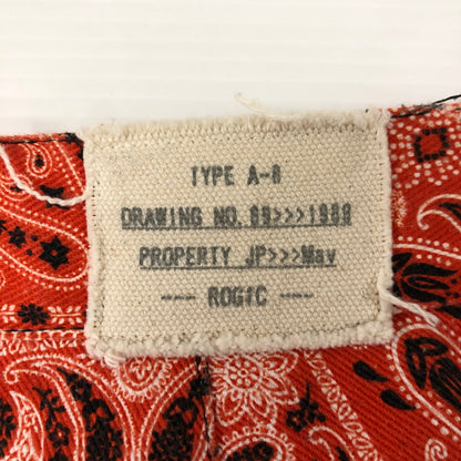 【中古品】【メンズ】  ROGIC ロジック PAISLY BONTAGE PANTS RG-002 ペイズリー ボンテージパンツ ボトムス 153-250221-kk-43-tei サイズ：L カラー：レッド 万代Net店