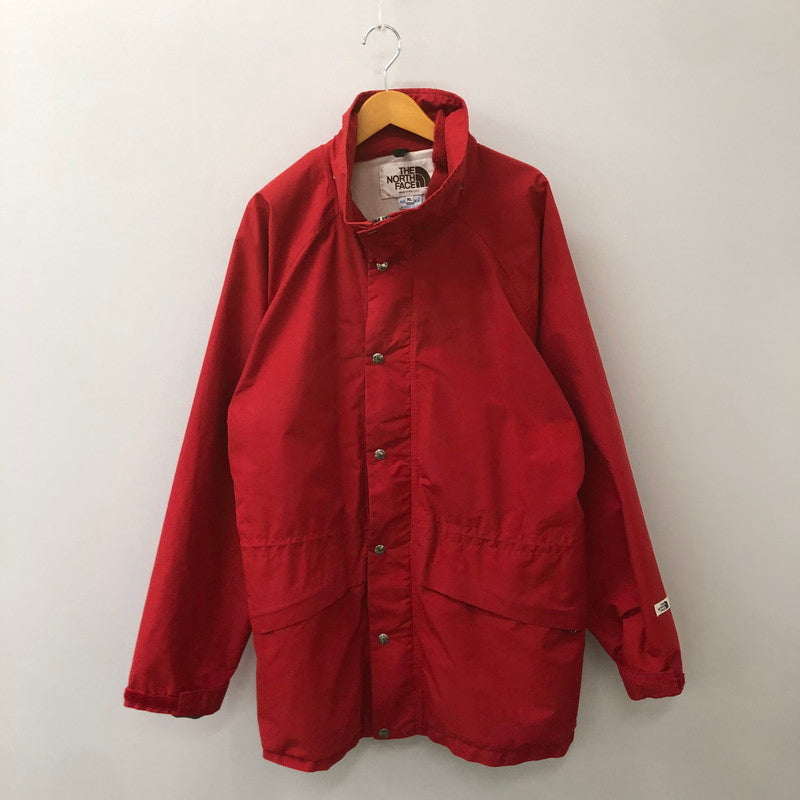 【中古品】【メンズ】 THE NORTH FACE ザ・ノースフェイス 80's GORE-TEX NYLON JACKET VINTAGE 80年代 ゴアテックス ナイロンジャケット ライトアウター ヴィンテージ 茶タグ 144-250309-kk-03-tei サイズ：XL カラー：レッド 万代Net店