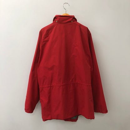 【中古品】【メンズ】 THE NORTH FACE ザ・ノースフェイス 80's GORE-TEX NYLON JACKET VINTAGE 80年代 ゴアテックス ナイロンジャケット ライトアウター ヴィンテージ 茶タグ 144-250309-kk-03-tei サイズ：XL カラー：レッド 万代Net店