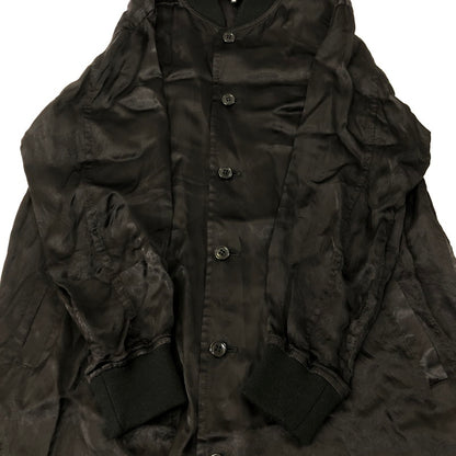 【中古品】【メンズ/レディース】 BLACK COMME des GARCONS ブラックコムデギャルソン CUPRA STAFF COAT 1P-C002 AD2016 キュプラ スタッフコート アウター 140-250221-kk-44-tei サイズ：XS カラー：ブラック 万代Net店