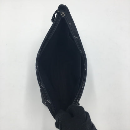 【中古品】【メンズ】 BALENCIAGA バレンシアガ エクスプローラー コットンキャンバス クリップ 459745 クラッチバッグ カバン ポーチ 180-250514-ks-02-fuz カラー：BLACK 万代Net店