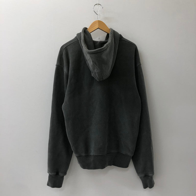 【中古品】【メンズ】 STUSSY ステューシー PIGMENT DYED SMOOTH STOCK ZIP HOODIE 1975021 ピグメントダイ スムースストック ジップフーディー トップス パーカー 142-250221-kk-46-tei サイズ：M カラー：ブラック 万代Net店