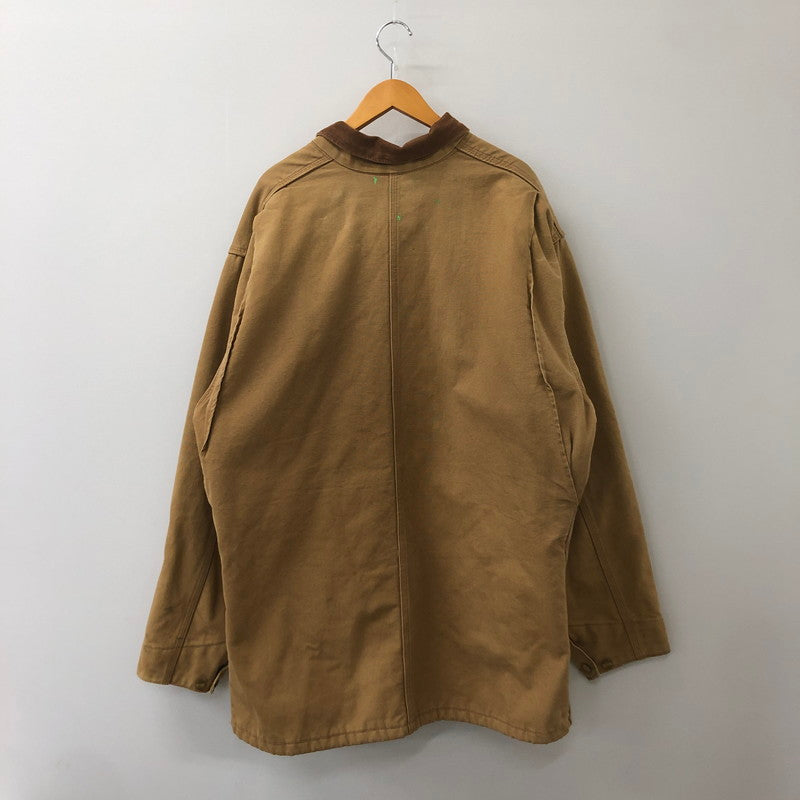 【メンズ】 Carhartt カーハート BLANKET LINER DUCK CHORE COAT ブランケット ライナー ダック チョアコート アウター 145-250225-kk-09-tei サイズ：表記消え 下記参照 カラー：ブラウン 万代Net店