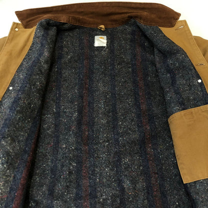 【メンズ】 Carhartt カーハート BLANKET LINER DUCK CHORE COAT ブランケット ライナー ダック チョアコート アウター 145-250225-kk-09-tei サイズ：表記消え 下記参照 カラー：ブラウン 万代Net店