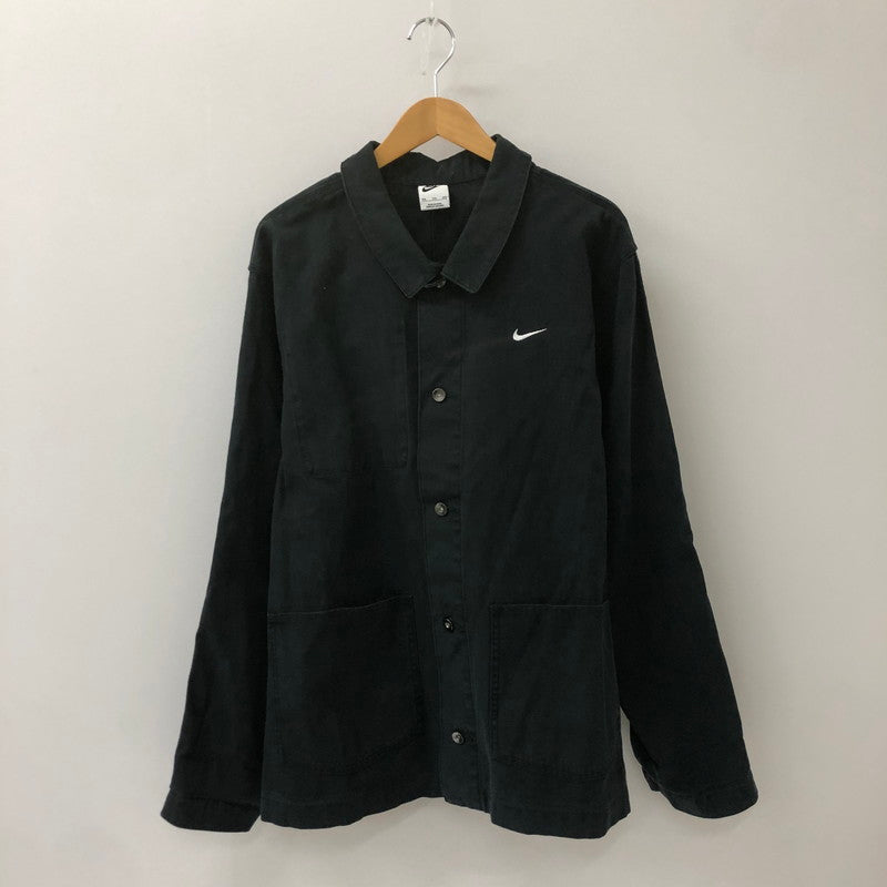 【中古品】【メンズ】 NIKE ナイキ AS M NL CHORE COAT JKT DQ5185-010 チョアコートジャケット ライトアウター 148-250301-kk-22-tei サイズ：XXL カラー：ブラック 万代Net店