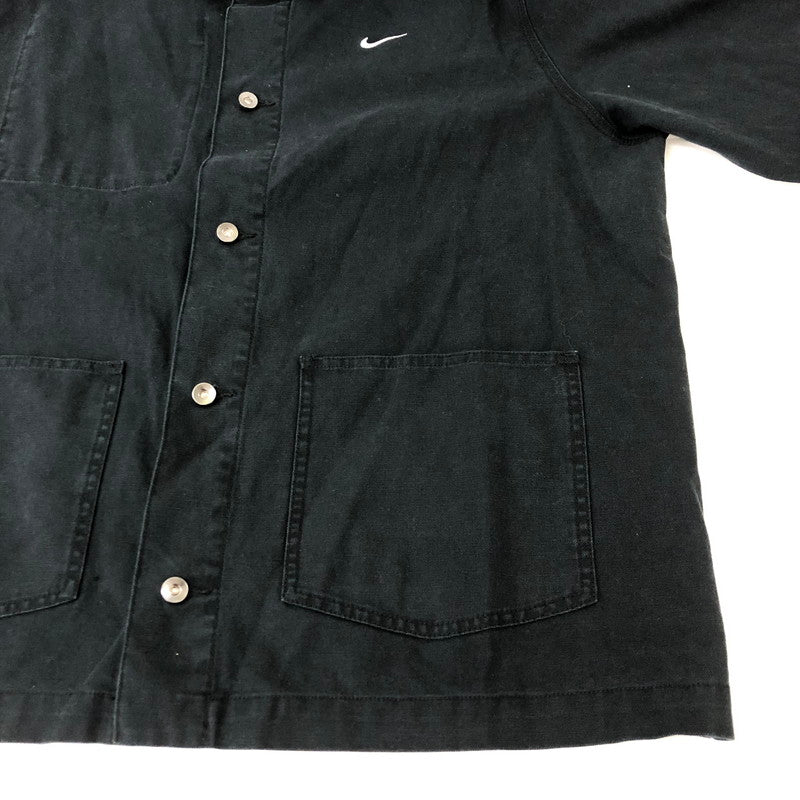 【中古品】【メンズ】 NIKE ナイキ AS M NL CHORE COAT JKT DQ5185-010 チョアコートジャケット ライトアウター 148-250301-kk-22-tei サイズ：XXL カラー：ブラック 万代Net店